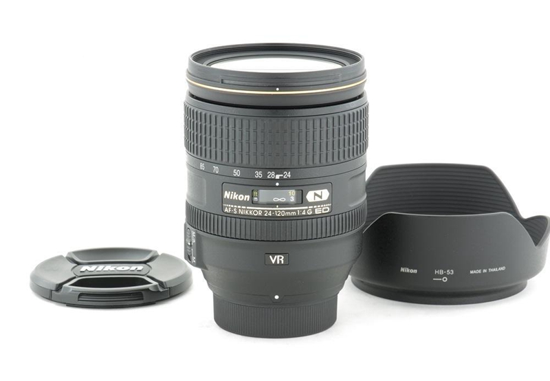 Nhật Bản gửi thư trực tiếp Vòng tròn vàng Nikon 24-120mm f4 G VR chống rung toàn khung hình ống kính DSLR 62270769