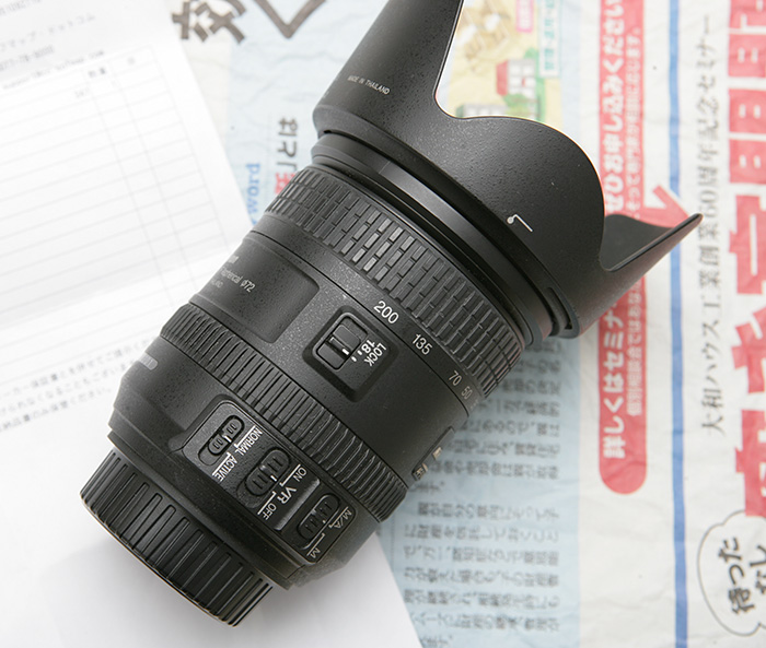 Ống kính zoom DSLR chuyên nghiệp Nikon nikon 18-200mm F3.5-5.6 G ED VR II đã qua sử dụng