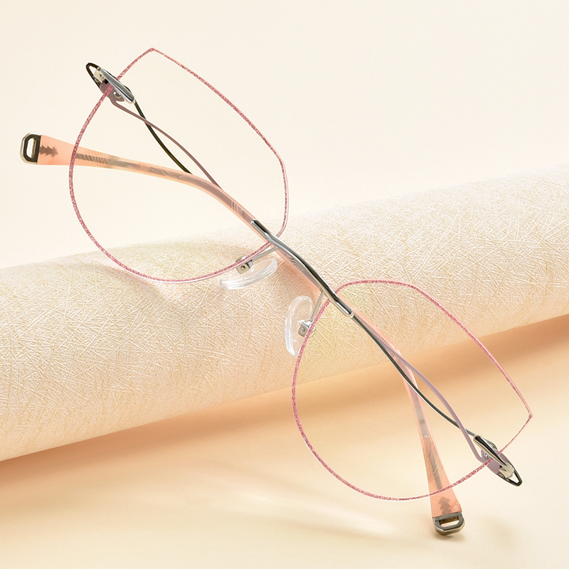 Small red book No box Nearsightedness Glasses Female Korean version Boomers have a worthy degree eye frames large face frame Thin Mesh Red Eyes