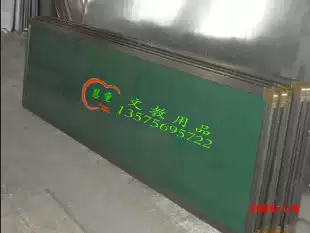 Factory direct sales magnetic writing board classroom hanging board whiteboard green board metal baking paint single-sided teaching blackboard 3m special offer