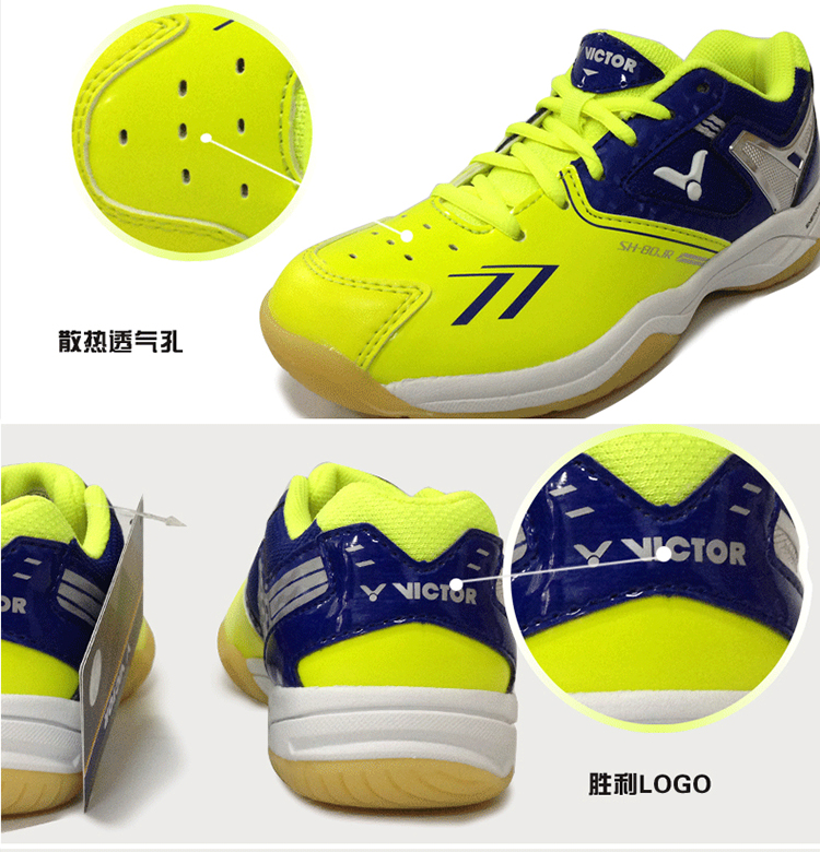 Giày cầu lông trẻ em VICTOR Victory SH-80JR Giày trẻ em Giày thể thao giày thể thao nam đẹp