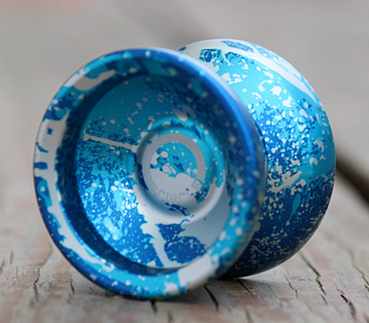 Vòng tròn mới yo-yo tròn hợp kim yo-yo bóng 1A 1A 5A yoyo gỗ cho trẻ em
