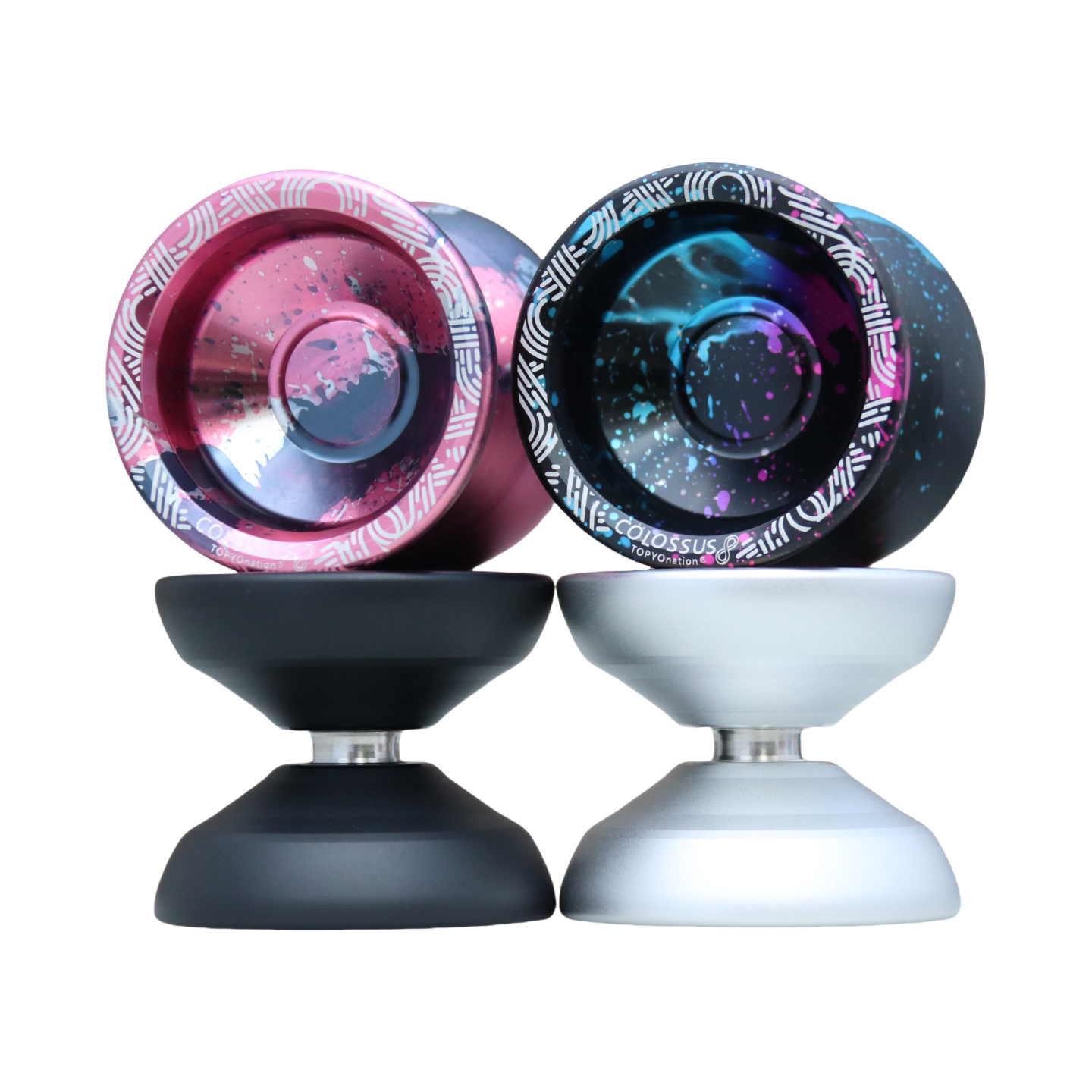 Йо-йо topyo colossus 8-го поколения yoyo ball йо-йо профессиональный металлический алюминиевый сплав advanced competition 1A Изображение 1