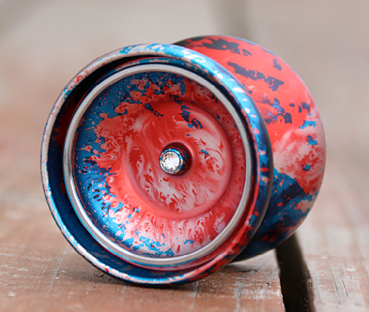Audi One Brother Light Rush Yo-Yo Metal Yo-Yo Yoyo Ball 6061 Hợp kim nhôm toàn cầu mua đồ chơi