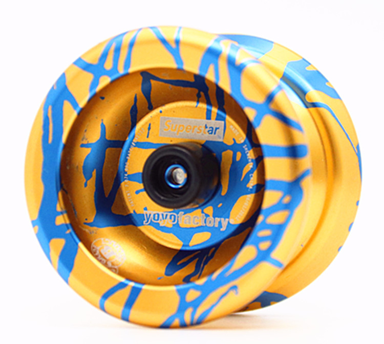 Superstar USA YOYOFACTORY tất cả kim loại Yo-Yo Yo-Yo B Hàng hóa bóng bên trục yoyo shop