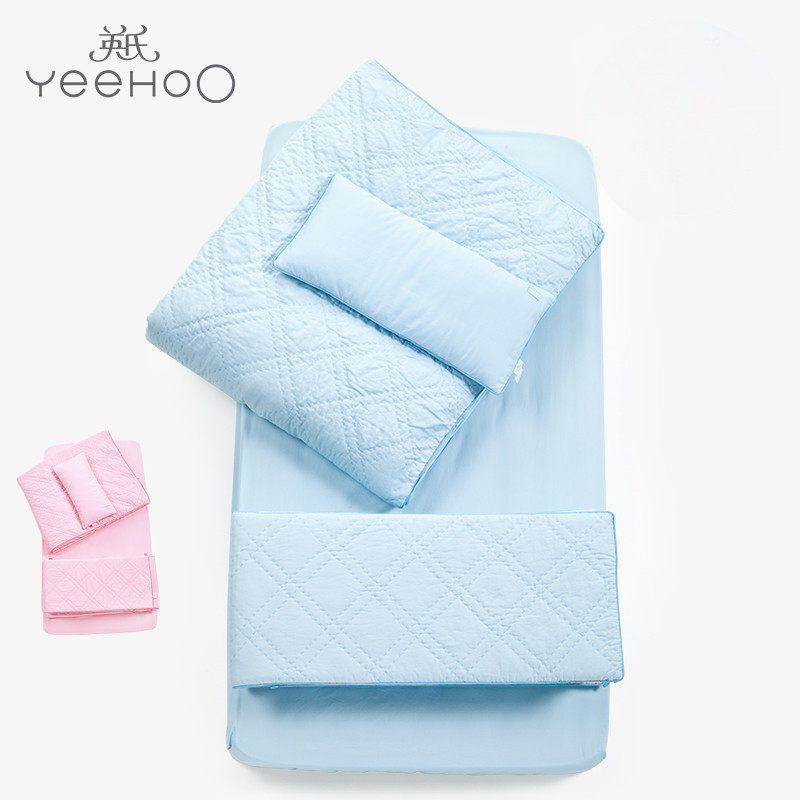 Infant baby cot supplies male and female baby four seasons of diamond bed bag five pieces set 175647