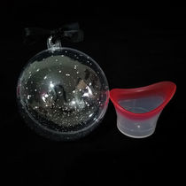 New 1 silicone eye wash cup with storage ball with scale eye cleaning tool eye wash liquid with the same adsorption cup cover