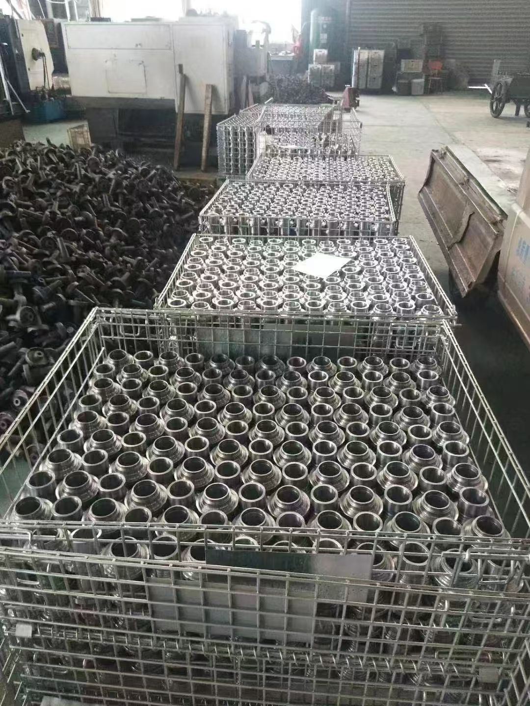 Хранение клетке 折叠式仓储笼铁笼框工业周转箱蝴蝶笼钢丝笼镀锌金属铁框储物笼