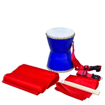 16cm adult breast drum d cow leather drum telescopic waist drummer hand beat drum square dance drum waist drum seedlings song drums