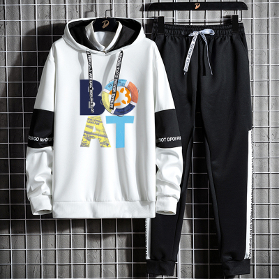 秉龙男士卫衣春秋2020新款潮ins连帽