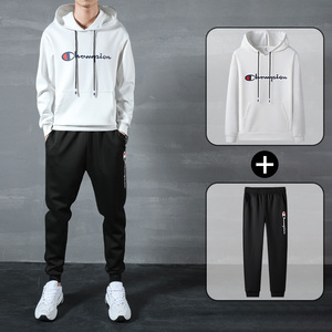 男士卫衣2020新款春秋帅气搭配一套