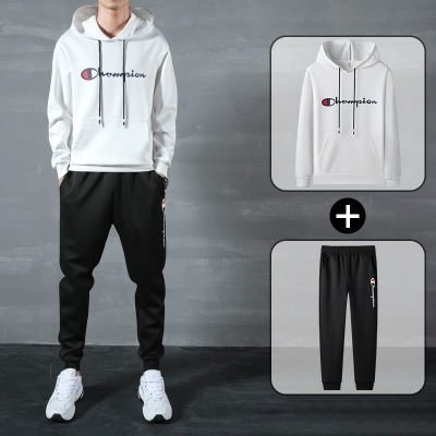 男士卫衣2020新款春秋帅气搭配一套