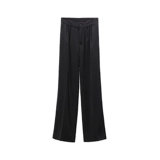 Mei 伢 Fuzzykon Black Brand Chic и западные брюки