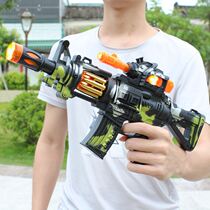 Childrens electric toy gun with sound and light music baby boy glowing sound boy charge 3-6 years old