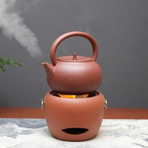 Chaoshan red peat stove wind furnace cooking tea kettle rugged teapot junk mud pot retro-work tea stove