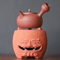 Chaoshan red peat stove wind furnace cooking tea equipment ceramic kettle healthy pot retro kung fu cooking tea oven outdoor
