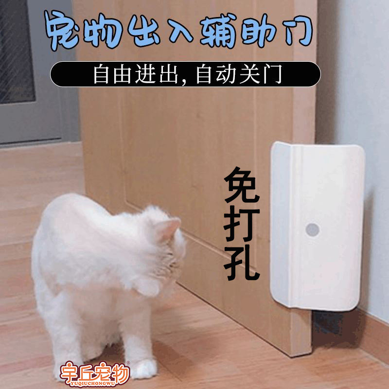 Pet Access Assistance Door Free Access Door Cat Door Bezel Cat Cat Free Access To Door Small Dogs Free From Punching