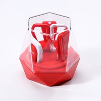 Маникюрные кусачки, красный комплект