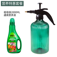 Зеленый питательный раствор, распылитель