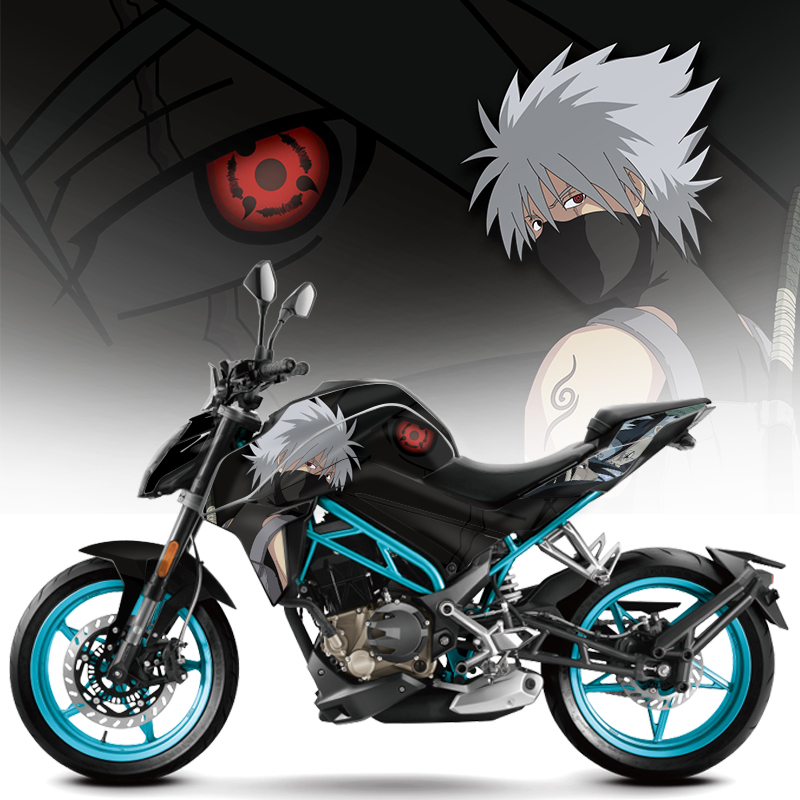 Suitable for custom spring wind 250NK stickers retrofit bodywork full car stickup personality cartoon prints pull flower cling film-Taobao