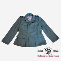 ML social economic version high imitation WWII German field gray woolen M40 field uniform top with trousers finished product