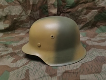 Original M35M40M42 helmet museum grade high-end repaint repair complete helmet shell single and double color camouflage repaint helmet