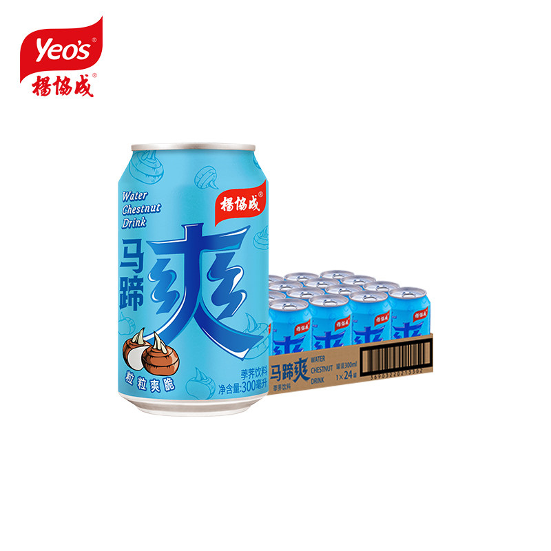 杨协成 马蹄爽荸荠饮料 300ml*24罐 88元包邮 值值值-买手聚集的地方