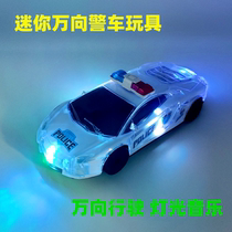 Electric mini Universal police car light Siren Music Baby Boy 1-3 years old children toy car gift