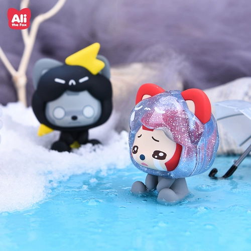阿狸 Слепая коробка романтическая сериал сериал флагманский магазин Tide Playing Hande Mi Doll Anime окружающая игрушки украшения