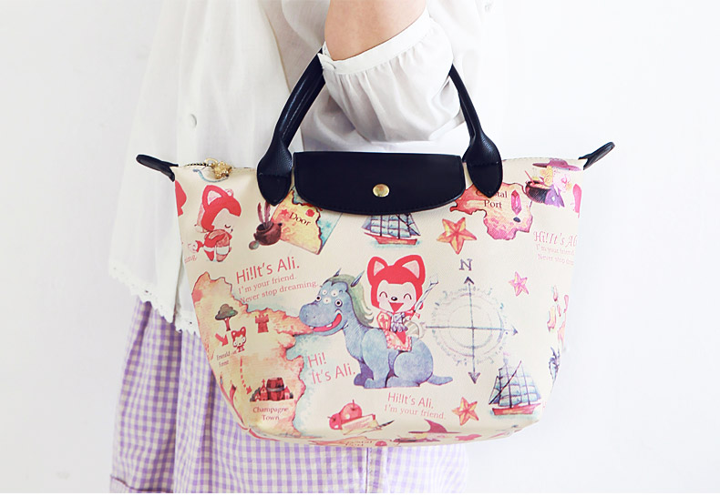 Một loạt ali chính thức vẽ tay loạt bánh bao dễ thương túi xách tay phim hoạt hình nhỏ túi xách anime xung quanh hình dán doraemon