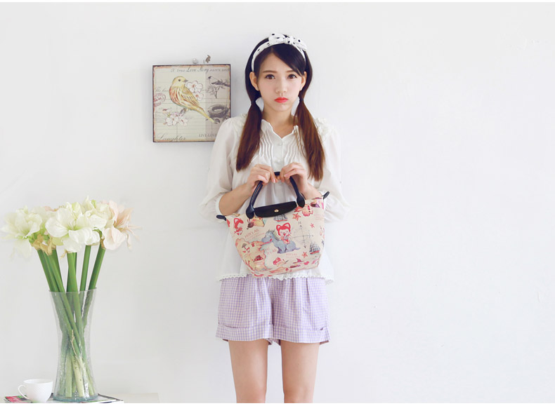 Một loạt ali chính thức vẽ tay loạt bánh bao dễ thương túi xách tay phim hoạt hình nhỏ túi xách anime xung quanh hình dán doraemon