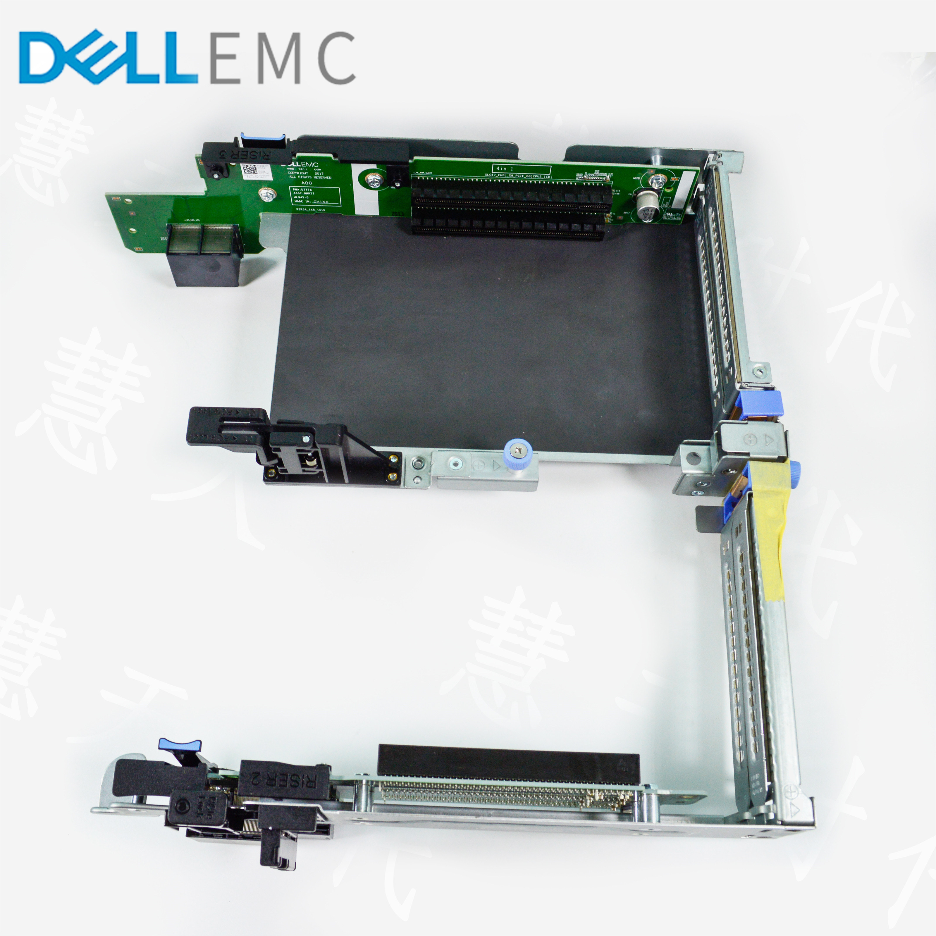 Dell r740 expansion card RISER2 RISER3 original disassembly J7W3K RISER3 card DTTHJ