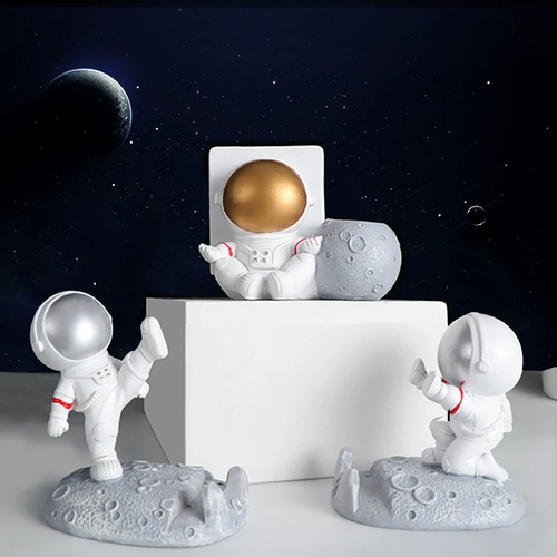 Космонавт, космический держатель для телефона для школьников, настольное украшение для ногтей, креативный подарок