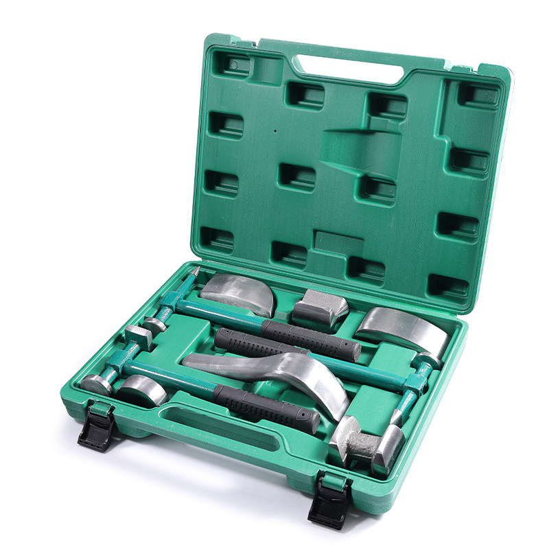 Sheet metal hammer Hammer Cushion Iron Suit Sand Sheet Hammer Iron Hammer Head Cushion Iron Lining Iron Concave Surface Repair Tool Multifunction Sheet Metal Hammer