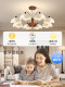 Cream style living room chandelier modern simple medieval style French eggshell 2026 new lighting fixtures whole house package combination