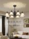 American-Style Living Room Chandelier, Vintage High-End Lily-Of-The-Valley Main Light for the Hall, 2026 New Lighting Fixtures, Whole House Package Set