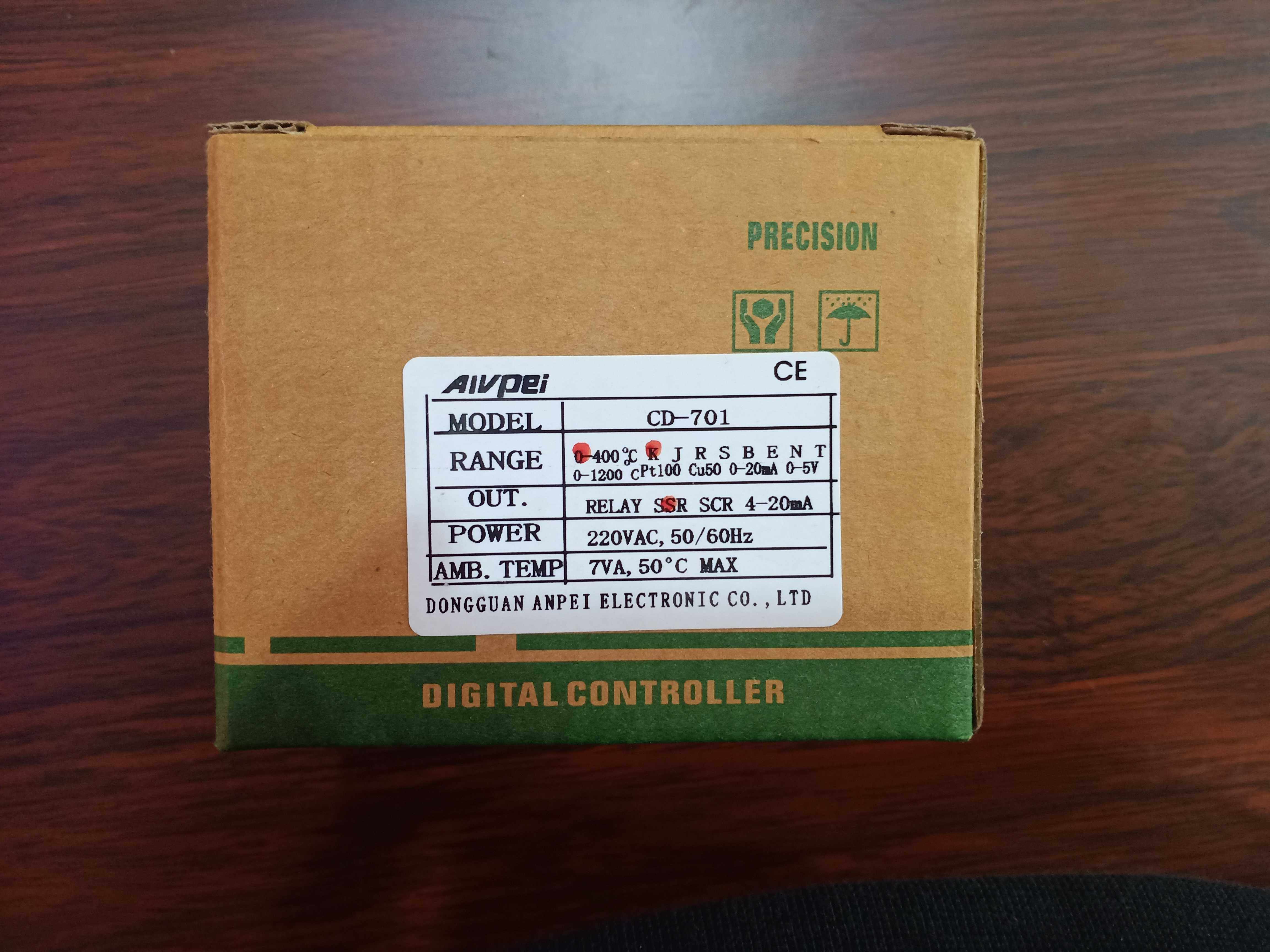 AIvpei CD-701 CD701 SSR solid state voltage K 400-1200 degrees ampere ANPEI thermostat