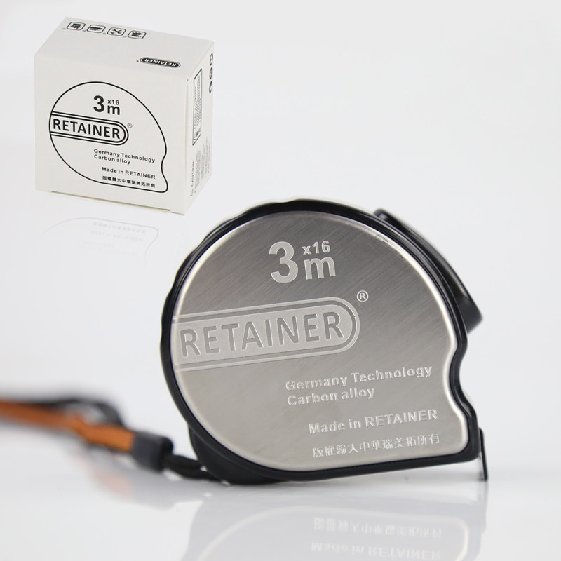 RETAINER steel tape measure export tape measure 5 meters 7 5 meters steel tape measure import tape measure metric anti-bending anti-abrasive ruler