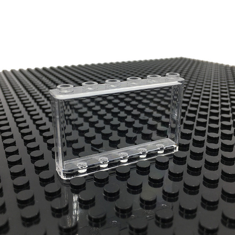 Small Particle 5934 Compatible with Universal Building Block 60581 Wall 87544 Glass Plate 4215 Transparent Building Block Accessories