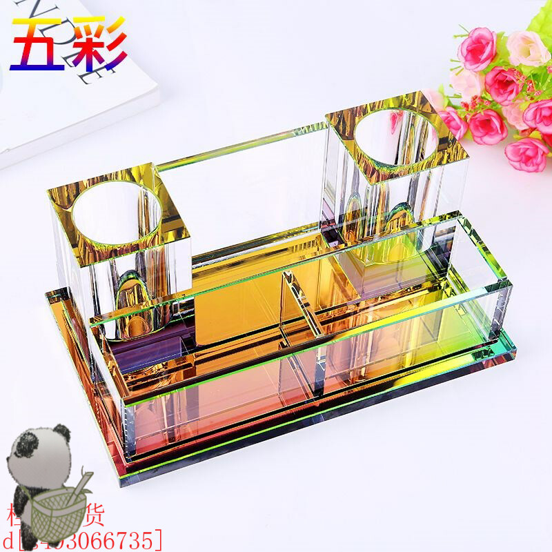 Microphone holder ktv special wireless playback cylinder base holder sub-microphone home crystal living cylinder desktop high