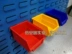 Hộp phụ tùng nhựa gắn phía sau đặc biệt / hộp hỗ trợ nhóm / hộp công cụ có thể xếp chồng, hộp phần màu xanh - Dụng cụ cầm tay