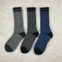 Foreign trade export single cotton mens stockings full towel bottom deodorant sweat absorption Autumn and winter cotton boneless thickened sports socks