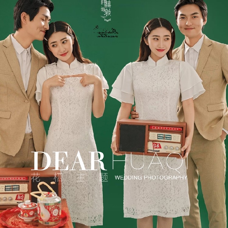 Renaissance Age Feeling Marry Themed Photography Clothing Studio Couple Write Lace Bangrobe Take Photo Clothing