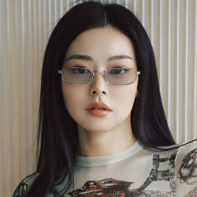 Jennie Style Old Money Metal Square Frame Retro Sunglasses for Women, High-End Men's Sunglasses Prb54S Jennie Style Old Money Metal Square Frame Retro Sunglasses for Women, High-End Men's Sunglasses Prb54S