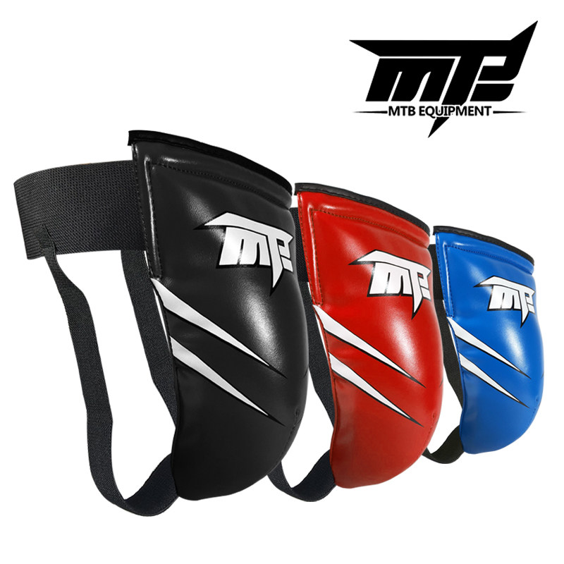 Motai MTB boxing Sanda yin protector free punching crotch protector men's protective gear children's Sanda boxing fighting