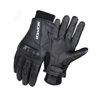 Saiyu winter motorcycle leather gloves fall-proof and warm motorcycle riding racing waterproof gloves Male knight equipment female