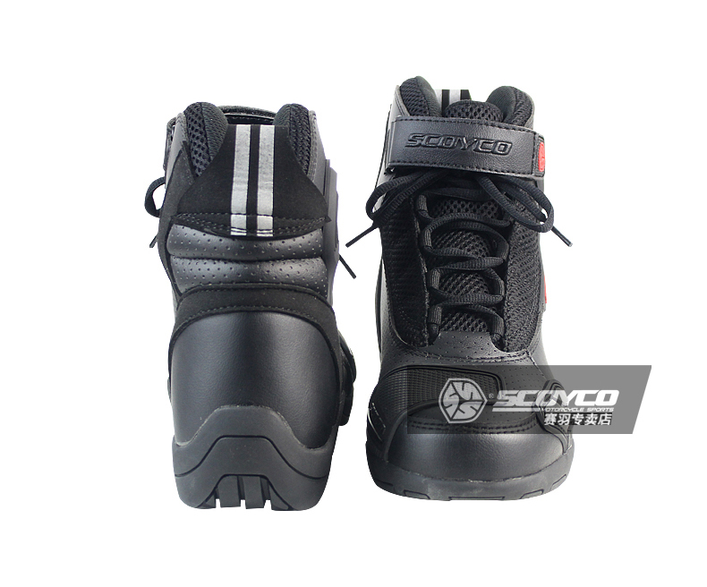 Giày xe máy Saiyu off-road xe máy ủng ngắn Giày nam và nữ hiệp sĩ cưỡi ủng đua xe thiết bị cưỡi găng tay lái xe máy