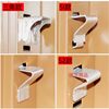 File Cabinet Partition Clips, Metal Cabinet Shelf Clips, Stainless Steel S-Clips, Data Storage Cabinet, Bookcase Triangle Clips