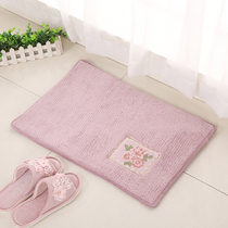 Toilet door absorbent floor mat home bedroom carpet door mat bathroom non-slip mat mat mat