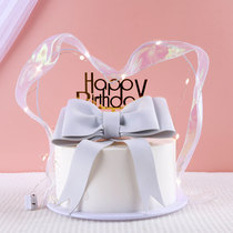 2022 new simulation girl heart retro imitation sugar bow birthday fake sample dessert custom cartoon photo